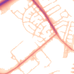 Daytime road noise heatmap for L30 1PJ
