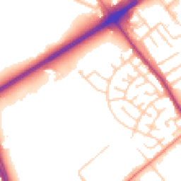 Daytime road noise heatmap for L30 1QN