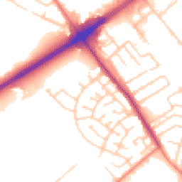 Daytime road noise heatmap for L30 1QU