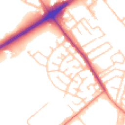 Daytime road noise heatmap for L30 1RG