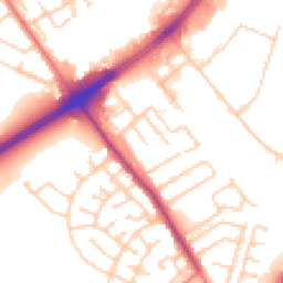 Daytime road noise heatmap for L30 1SA