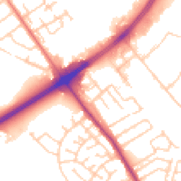 Daytime road noise heatmap for L30 1SE
