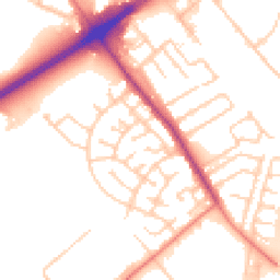 Daytime road noise heatmap for L30 1SG