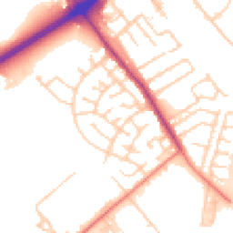 Daytime road noise heatmap for L30 1SH