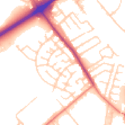 Daytime road noise heatmap for L30 1SJ