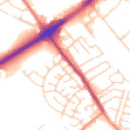 Daytime road noise heatmap for L30 1SR