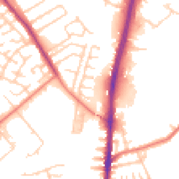 Daytime road noise heatmap for L30 1TE