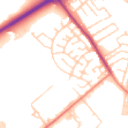 Daytime road noise heatmap for L30 1TH