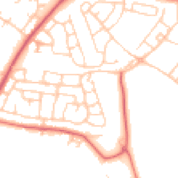Daytime road noise heatmap for L30 2NJ