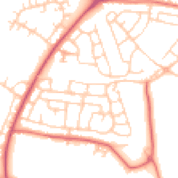 Daytime road noise heatmap for L30 2QD