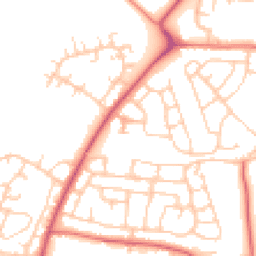 Daytime road noise heatmap for L30 2QF