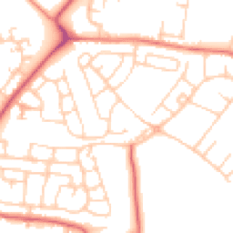Daytime road noise heatmap for L30 2QU