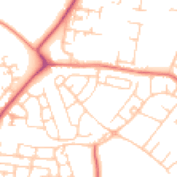 Daytime road noise heatmap for L30 2RW