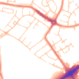 Daytime road noise heatmap for L30 3RW