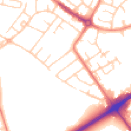 Daytime road noise heatmap for L30 3SQ