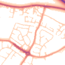 Daytime road noise heatmap for L30 5QT