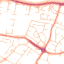 Daytime road noise heatmap for L30 5QX