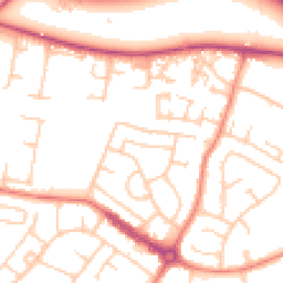 Daytime road noise heatmap for L30 5QY