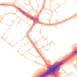Daytime road noise heatmap for L30 5RA