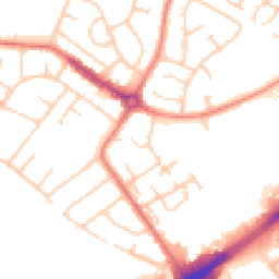 Daytime road noise heatmap for L30 5RJ