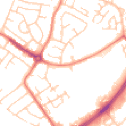 Daytime road noise heatmap for L30 5RL
