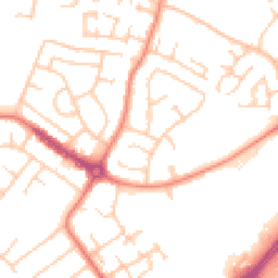 Daytime road noise heatmap for L30 5RU