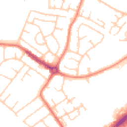 Daytime road noise heatmap for L30 5RX