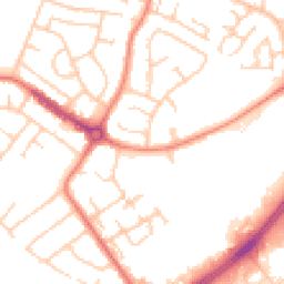 Daytime road noise heatmap for L30 5SE