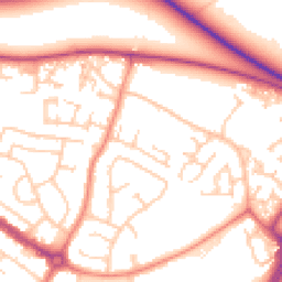 Daytime road noise heatmap for L30 7PH