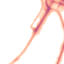 Night-time road noise heatmap for L30 7PX