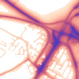 Daytime road noise heatmap for L30 7QA