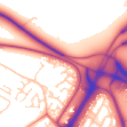Daytime road noise heatmap for L30 7QG