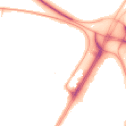 Night-time road noise heatmap for L30 7QJ