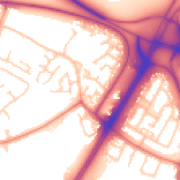 Daytime road noise heatmap for L30 7RA