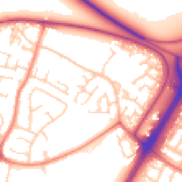 Daytime road noise heatmap for L30 7RG