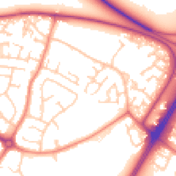 Daytime road noise heatmap for L30 7RJ