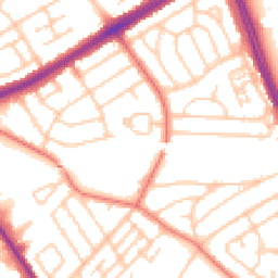 Daytime road noise heatmap for L30 9SA