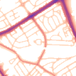 Daytime road noise heatmap for L30 9SB