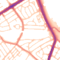 Daytime road noise heatmap for L30 9SQ