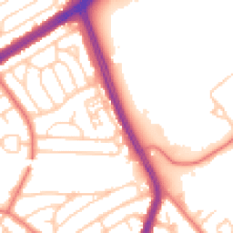 Daytime road noise heatmap for L30 9SY