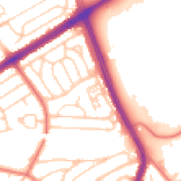Daytime road noise heatmap for L30 9TF