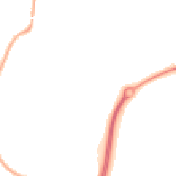 Night-time road noise heatmap for L32 0AA