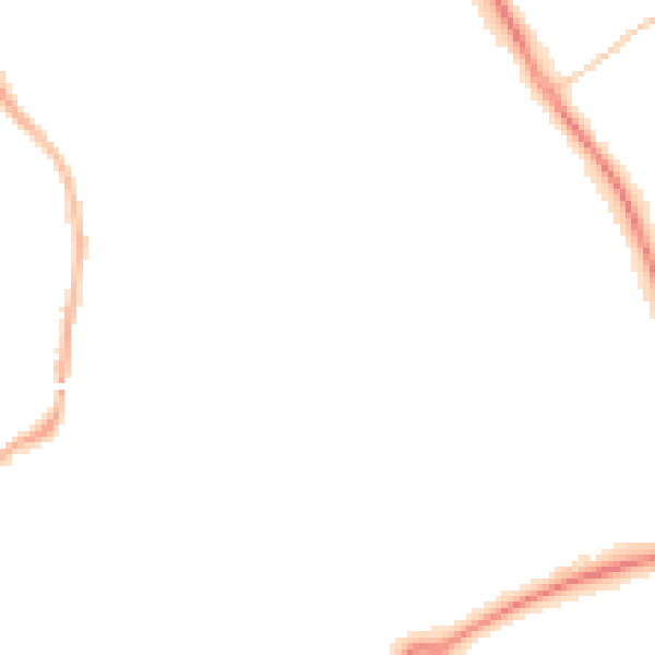 Night-time road noise heatmap for L32 0SD