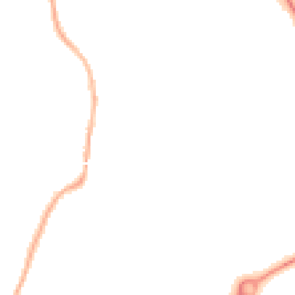 Night-time road noise heatmap for L32 0SF