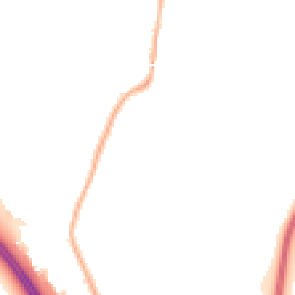 Night-time road noise heatmap for L32 0SR