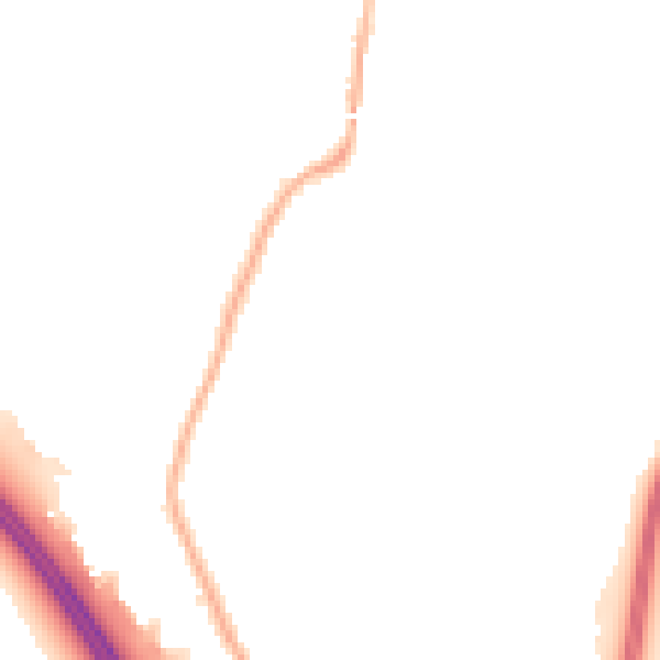 Night-time road noise heatmap for L32 0SS