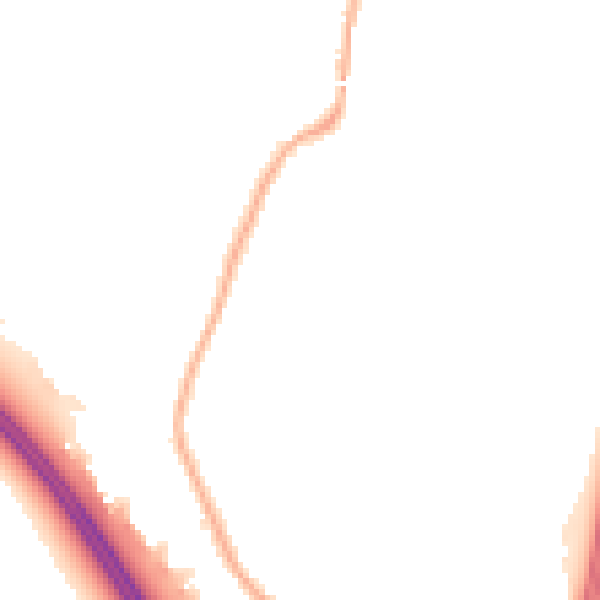 Night-time road noise heatmap for L32 0ST