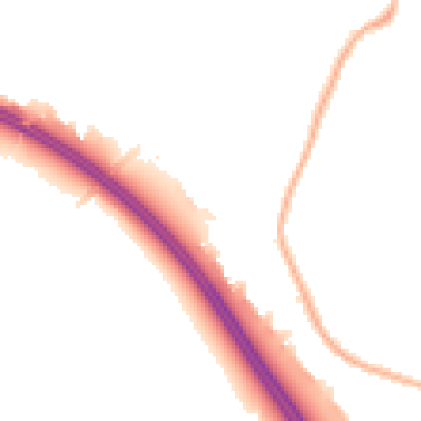Night-time road noise heatmap for L32 0UZ