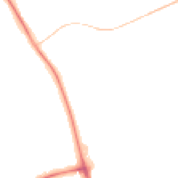 Night-time road noise heatmap for L32 1AD