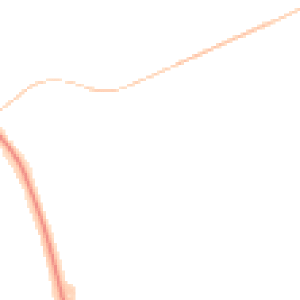 Night-time road noise heatmap for L32 1BT